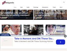 Tablet Screenshot of dailypedia.net
